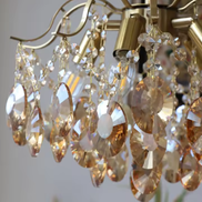 Crystal LED Hanging Ceiling Pendant Chandelier Light for Living Room