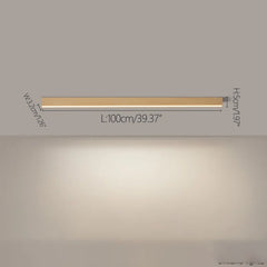 Wood color 100cm