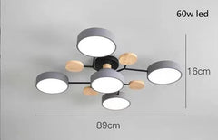 Grey 5 Lamps
