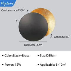 Black Brass 25cm