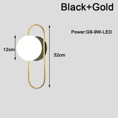 D Gold Black 9w