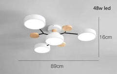 White 4 Lamps