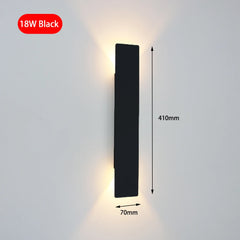 18W black