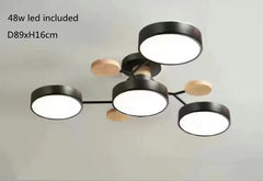 Black 4 Lamps